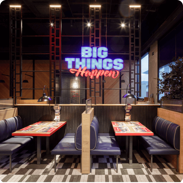 Foster's Hollywood Alimentos